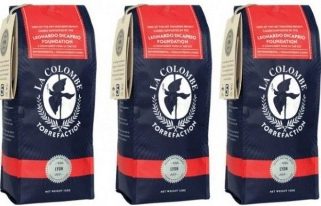 Он имеет свой собственный бренд кофе.