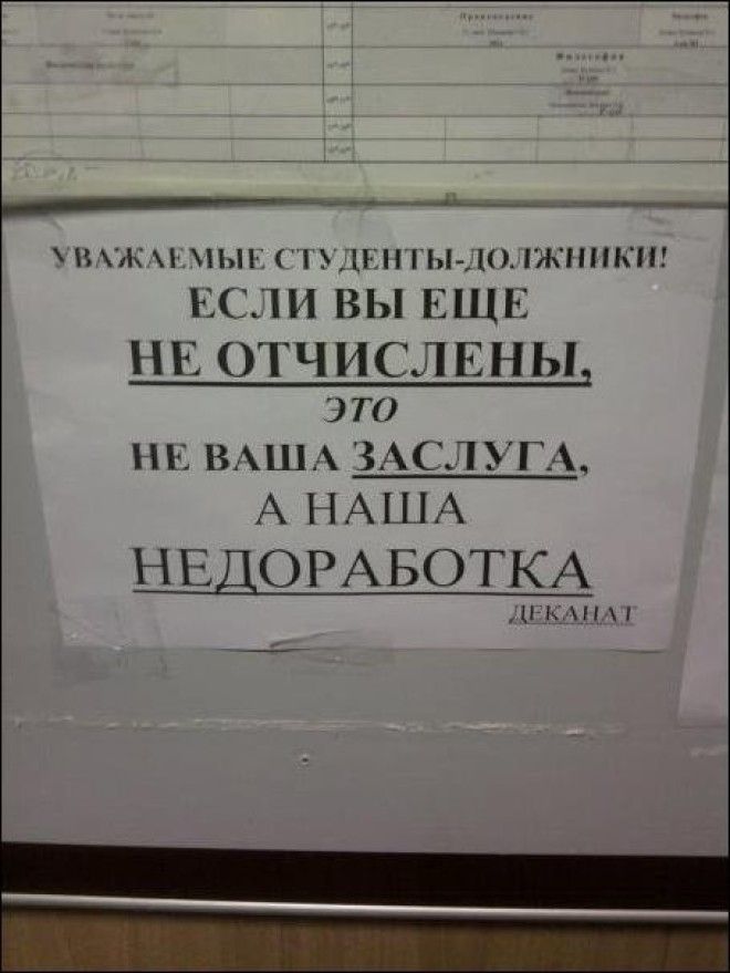 29 уморительных объявлений